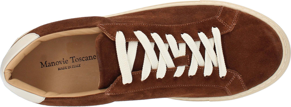 MANOVIE-TOSCANE-Sneakers-Marrone-da-bambino