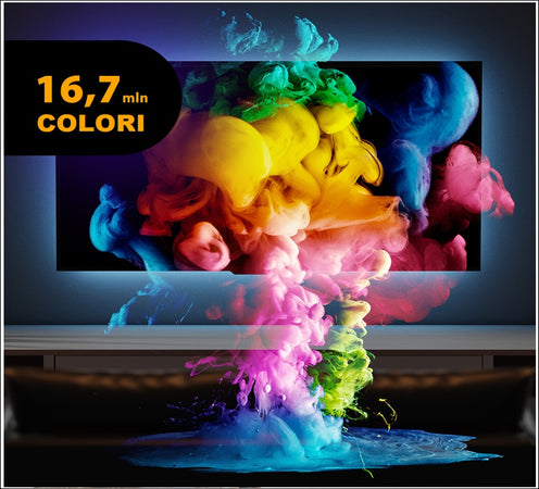 Televisore Smart 32" Pollici HD MANTA 32LHS89T DVB-T2/C H.265/HEVC 10 bit