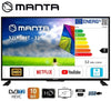 Televisore Smart 32 Pollici HD MANTA 32LHS89T DVB-T2/C H.265/HEVC 10 bit