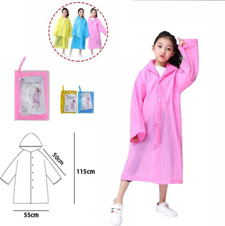 Mantella Impermeabile Con Cappuccio Anti Pioggia Bambini Poncho Vari Colori Moda Moda/Bambine e ragazze/Abbigliamento/Giacche e cappotti/Giacche impermeabili Trade Shop italia - Napoli, Commerciovirtuoso.it