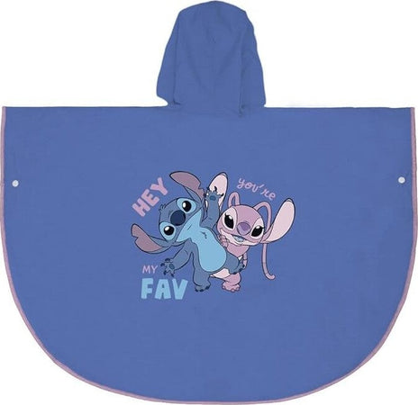 Mantellina Stitch 3-4 Anni  blu/rosa Moda/Bambine e ragazze/Abbigliamento/Giacche e cappotti/Giacche impermeabili Store Kitty Fashion - Roma, Commerciovirtuoso.it