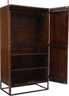 MANTRA---armadio-con-decoro-2-ante-legno-e-ferro-Marrone-Milani-Home