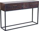 MANTRA---consolle-con-decoro-legno-e-ferro-Marrone-Milani-Home