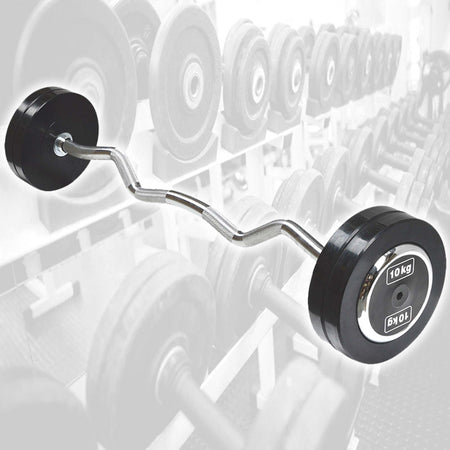 Manubri Bilanciere Curl Curvo Ondulato Precaricato Da 20 Kg 10+10 Kg Bodysolid Pesi Palestra Trade Shop italia - Napoli, Commerciovirtuoso.it