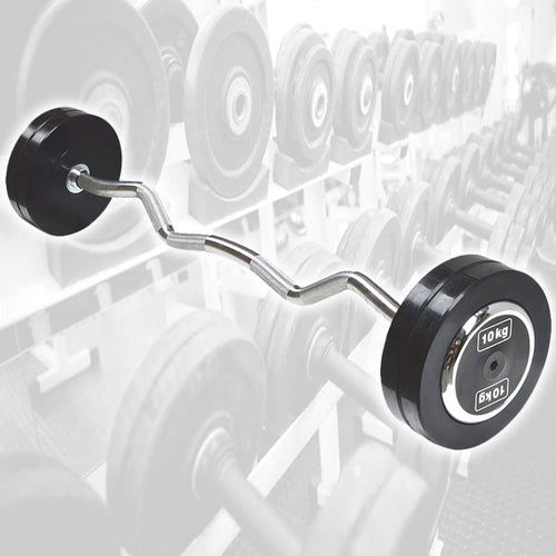 Manubri Bilanciere Curl Curvo Ondulato Precaricato Da 20 Kg 10+10 Kg Bodysolid Pesi Palestra Trade Shop italia - Napoli, Commerciovirtuoso.it