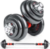 Manubri Con Bilanciere Regolabile Totale Di 20 Kg Sollevamento Pesi Bodybuilding Sport e Tempo Libero > Attrezzi e Abbigliamento Sportivo > Pesi Palestra Trade Shop italia - Napoli, Commerciovirtuoso.it