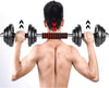 Manubri Con Bilanciere Regolabile Totale Di 20 Kg Sollevamento Pesi Bodybuilding Sport e Tempo Libero > Attrezzi e Abbigliamento Sportivo > Pesi Palestra Trade Shop italia - Napoli, Commerciovirtuoso.it