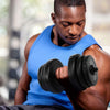 Manubri Con Bilanciere Regolabile Totale Di 20 Kg Sollevamento Pesi Bodybuilding Sport e Tempo Libero > Attrezzi e Abbigliamento Sportivo > Pesi Palestra Trade Shop italia - Napoli, Commerciovirtuoso.it