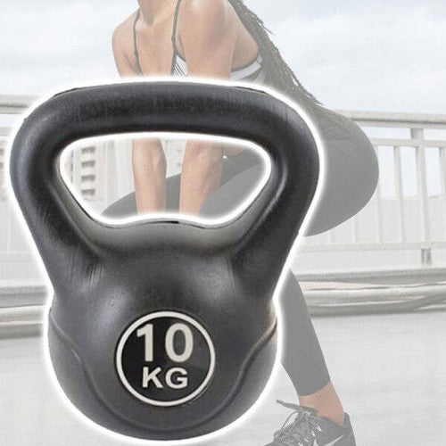 Manubrio-Kettlebell-Da-10-Kg-Peso-Con-Maniglia-Ginnastica-Fitness-Ergonomico