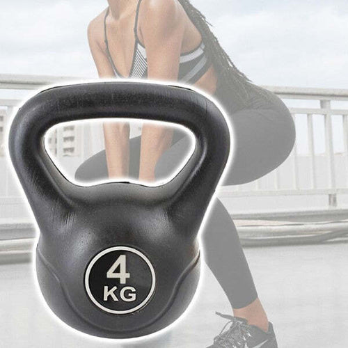 Manubrio-Kettlebell-Da-4-Kg-Peso-Con-Maniglia-Ginnastica-Fitness-Ergonomico