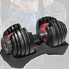 Manubrio-Pesi-Dumbbell-Regolabile-A-Carico-Variabile-Da-2-A-24kg-Multifunzionale
