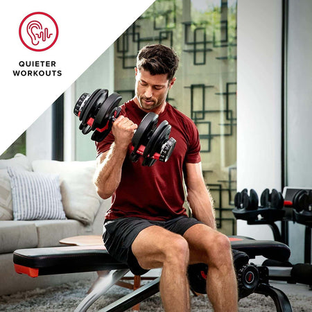 Manubrio Pesi Dumbbell Regolabile A Carico Variabile Da 2 A 24kg Multifunzionale Pesi Palestra Trade Shop italia - Napoli, Commerciovirtuoso.it
