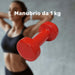Manubrio Singolo 1 Kg In Vinile Allenamento Esercizi Casa Palestra Workout Fit Sport e tempo libero/Fitness e palestra/Potenziamento muscolare/Pesi e accessori/Manubri Trade Shop italia - Napoli, Commerciovirtuoso.it