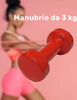 Manubrio Singolo 3 Kg In Vinile Allenamento Esercizi Casa Palestra Workout Fit Sport e tempo libero/Fitness e palestra/Potenziamento muscolare/Pesi e accessori/Manubri Trade Shop italia - Napoli, Commerciovirtuoso.it