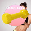 Manubrio Singolo 4 Kg In Vinile Allenamento Esercizi Casa Palestra Workout Fit Sport e tempo libero/Fitness e palestra/Potenziamento muscolare/Pesi e accessori/Manubri Trade Shop italia - Napoli, Commerciovirtuoso.it