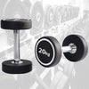 Manubrio-Singolo-Professionale-In-Vinile-Da-20-Kg-Pesi-Palestra-Fitness-Sport