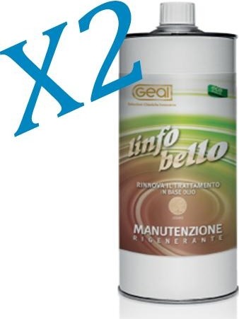 Manutenzione rigenerante protegge superfici in legno 2X1L Geal LINFOBELLO Prezzo Offerta Casa e cucina/Detergenti e prodotti per la pulizia/Detergenti per la casa/Detergenti per pavimento Eternal Parquet - Ariano Irpino, Commerciovirtuoso.it