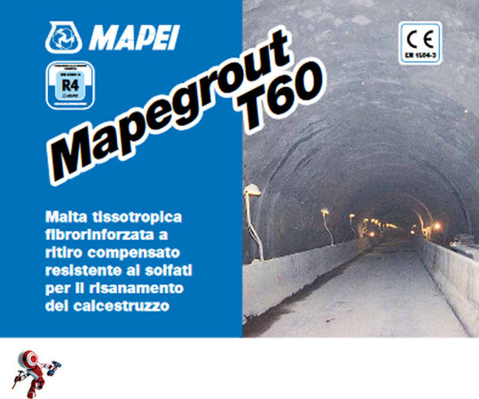 MAPEGROUT-T60-KG.25-Malta-Tissotropica-Fibrorinforzata-A-Ritiro-Compensato