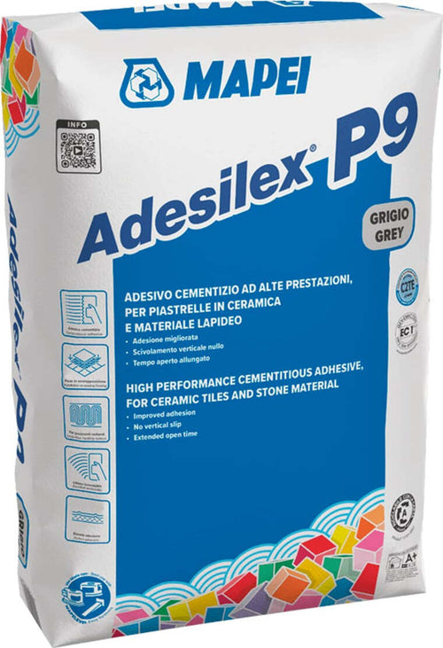 MAPEI-ADESILEX-P9-GRIGIO-KG.25-Colla-per-piastrelle-a-scivolamento-verticale-nullo