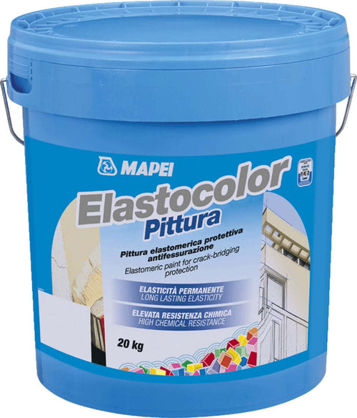 MAPEI-ELASTOCOLOR-PITTURA-KG.20-BIANCO-Pittura-elastomerica-protettiva-antifessurazione