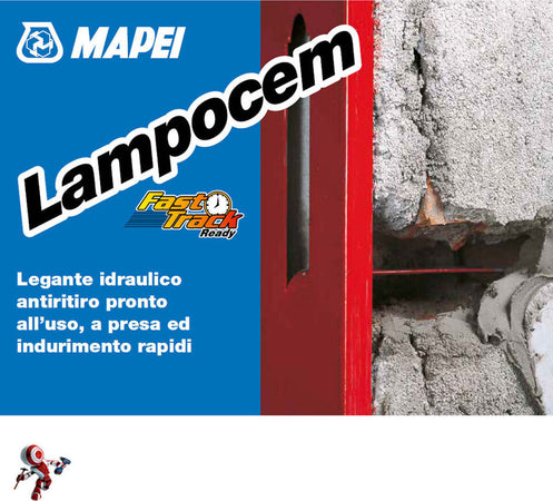 Mapei-Lampocem:-Cemento-a-Presa-Rapida-per-Fissaggi-Veloci