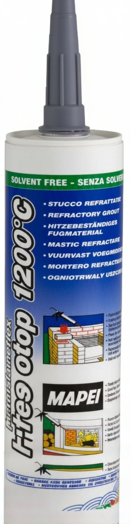 Mapei-Mapeflex-Firestop-1200°C:-Sigillante-Resistente-al-Fuoco-300-ml