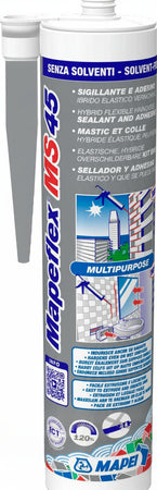 MAPEI-MAPEFLEX-MS-45-GRIGIO-ML.300-Sigillante-adesivo-elastico-verniciabile-per-fondi-umidi-e-movimenti-fino-al-20%