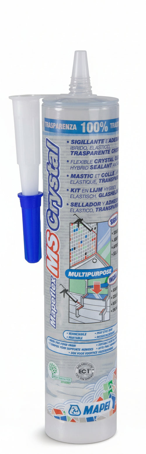 MAPEI-MAPEFLEX-MS-CRYSTAL-ML.300-Sigillante-elastico-che-incolla-su-asciutto-e-bagnato