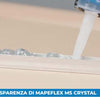 MAPEI-MAPEFLEX-MS-CRYSTAL-ML.300-Sigillante-elastico-che-incolla-su-asciutto-e-bagnato