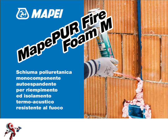 MAPEI-MAPEPUR-FIRE-FOAM-M-ML.750-Schiuma-Poliuretanica-autoespandente-adesiva-certificata-per-resistenza-al-fuoco