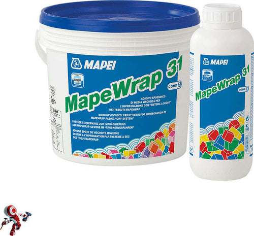 Mapei-Mapewrap-31-A+B-5-kg-Adesivo-Epossidico