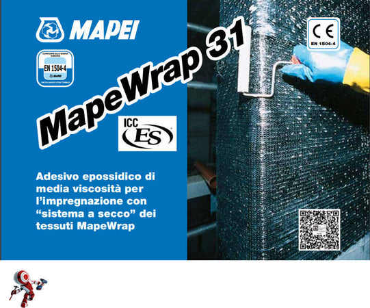 Mapei-Mapewrap-31-A+B-5-kg-Adesivo-Epossidico