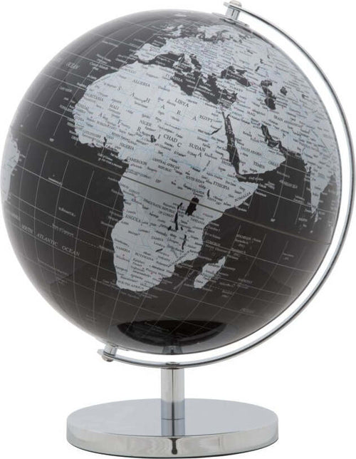 Mappamondo-Black-Cm-Ø-25X34