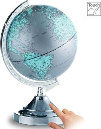 Mappamondo Illuminato 20cm 3 Gradi Di Illuminazione Funzione Touch Arti Casa Cancelleria e prodotti per ufficio/Scuola e materiale didattico/Materiale didattico/Geografia/Mappamondi Trade Shop italia - Napoli, Commerciovirtuoso.it