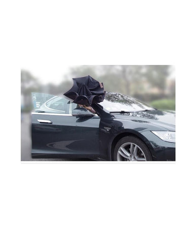 Ombrello Reversibile Apertura Al Contrario Auto Rovesciato Anti Pioggia Moda