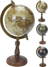 Mappamondo con base in legno per decorazione interno
