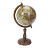 Mappamondo con base in legno per decorazione interno