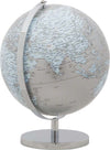Mappamondo-Silver-Cm-Ø-25X34