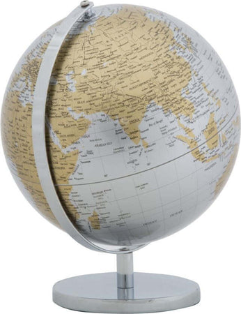 Mappamondo Silver New Cm 25X34 Cancelleria e prodotti per ufficio/Scuola e materiale didattico/Materiale scolastico/Mappamondi Led Mall Home - Napoli, Commerciovirtuoso.it