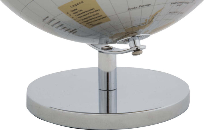 Mappamondo Silver New Cm 25X34 Cancelleria e prodotti per ufficio/Scuola e materiale didattico/Materiale scolastico/Mappamondi Led Mall Home - Napoli, Commerciovirtuoso.it