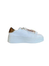 Marc Ellis SNEAKERS IN Ecopelle bianca - Bianco/Bronzo / 36 - Scarpe