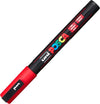 Marcatore a base d'acqua Uni Posca PC3M - punta fine da 0 9mm a 1 3mm - rosso - Uni Mitsubishi Cancelleria e prodotti per ufficio/Penne matite scrittura e correzione/Marcatori ed evidenziatori/Pennarelli indelebili e marcatori Eurocartuccia - Pavullo, Commerciovirtuoso.it