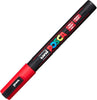 Marcatore a base d'acqua Uni Posca PC3M - punta fine da 0 9mm a 1 3mm - rosso - Uni Mitsubishi Cancelleria e prodotti per ufficio/Penne matite scrittura e correzione/Marcatori ed evidenziatori/Pennarelli indelebili e marcatori Eurocartuccia - Pavullo, Commerciovirtuoso.it