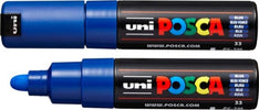 Marcatore a base d'acqua Uni Posca PC7M - punta tonda large 4 5 mm-5 5mm - blu - Uni Mitsubishi Cancelleria e prodotti per ufficio/Penne matite scrittura e correzione/Marcatori ed evidenziatori/Pennarelli indelebili e marcatori Eurocartuccia - Pavullo, Commerciovirtuoso.it