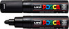 Marcatore a base d'acqua Uni Posca PC7M - punta tonda large 4 5 mm-5 5mm - nero - Uni mitsubishi Cancelleria e prodotti per ufficio/Penne matite scrittura e correzione/Marcatori ed evidenziatori/Pennarelli indelebili e marcatori Eurocartuccia - Pavullo, Commerciovirtuoso.it
