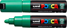 Marcatore a base d'acqua Uni Posca PC7M - punta tonda large 4 5 mm-5 5mm - verde - Uni mitsubishi Cancelleria e prodotti per ufficio/Penne matite scrittura e correzione/Marcatori ed evidenziatori/Pennarelli indelebili e marcatori Eurocartuccia - Pavullo, Commerciovirtuoso.it