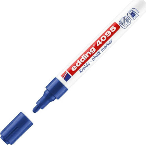 Marcatore Edding 4095 - punta tonda da 2 00-3 00mm - blu - Edding Cancelleria e prodotti per ufficio/Penne matite scrittura e correzione/Marcatori ed evidenziatori/Pennarelli indelebili e marcatori Eurocartuccia - Pavullo, Commerciovirtuoso.it