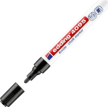 Marcatore Edding 4095 - punta tonda da 2 00-3 00mm - nero - Edding Cancelleria e prodotti per ufficio/Penne matite scrittura e correzione/Marcatori ed evidenziatori/Pennarelli indelebili e marcatori Eurocartuccia - Pavullo, Commerciovirtuoso.it