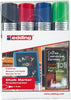 Marcatore Ending 4090 - punta scalpello 4 00 - 15 00 mm - Edding - busta 4 pezzi Cancelleria e prodotti per ufficio/Penne matite scrittura e correzione/Marcatori ed evidenziatori/Pennarelli indelebili e marcatori Eurocartuccia - Pavullo, Commerciovirtuoso.it
