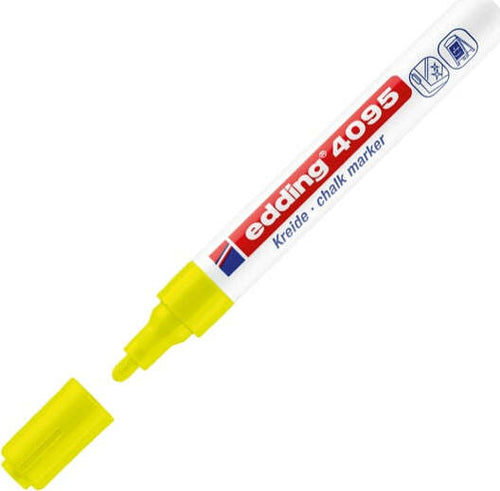 Marcatore gesso liquido 4090 - giallo fluo - punta tonda da 2 00-3 00mm - Edding Cancelleria e prodotti per ufficio/Penne matite scrittura e correzione/Marcatori ed evidenziatori/Pennarelli indelebili e marcatori Eurocartuccia - Pavullo, Commerciovirtuoso.it